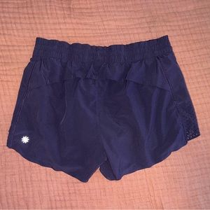 Maroon Athleta 3” Hustle Shorts XS